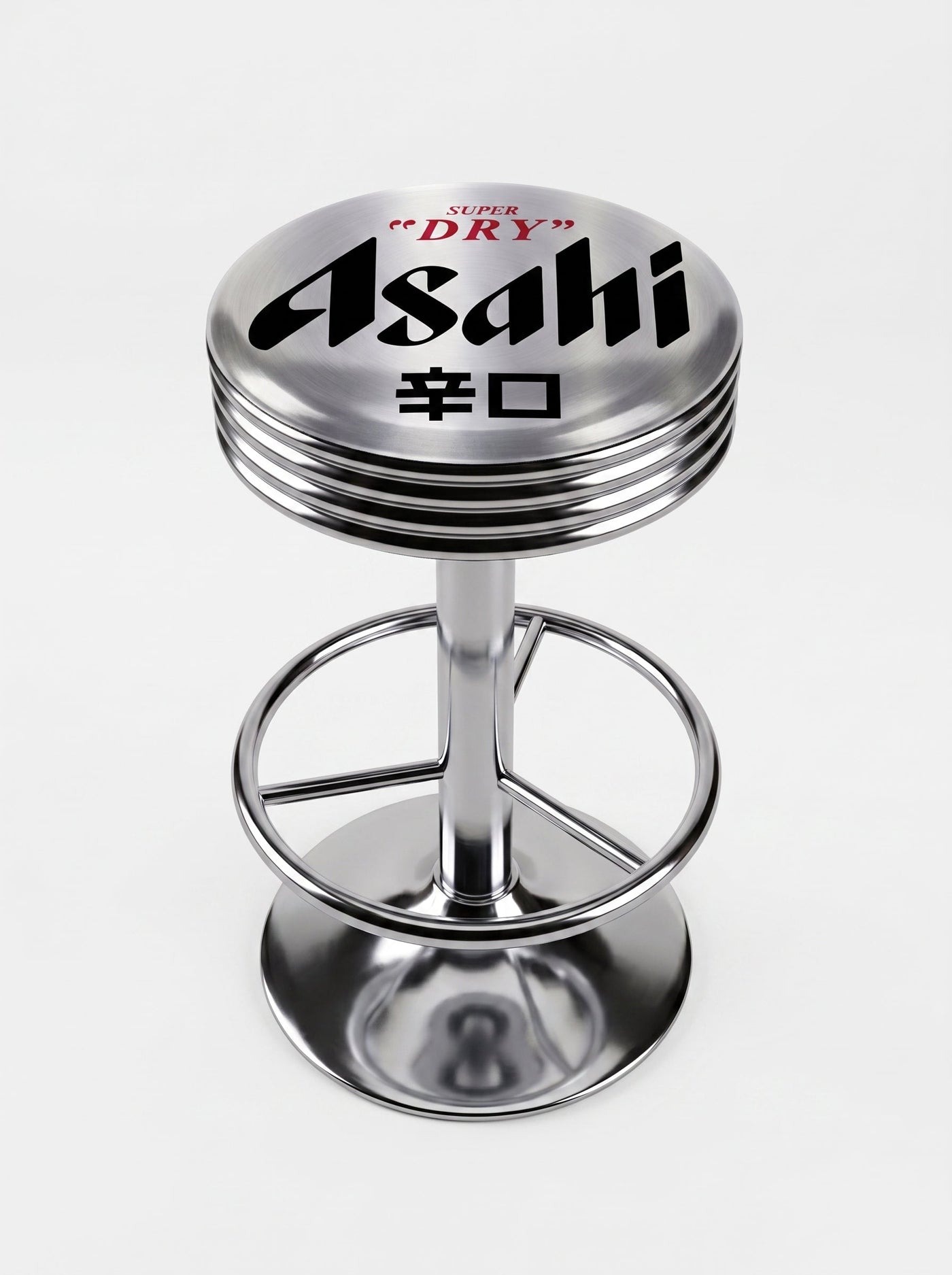Asahi Bar Stool Chrome